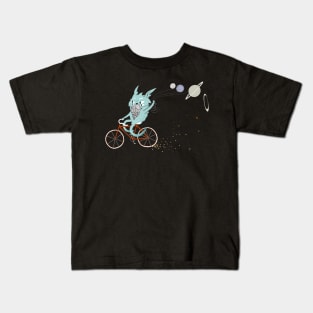 BUNNY IN SPACE Kids T-Shirt